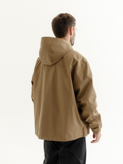 Куртка из хлопка, светло-коричневая - 3