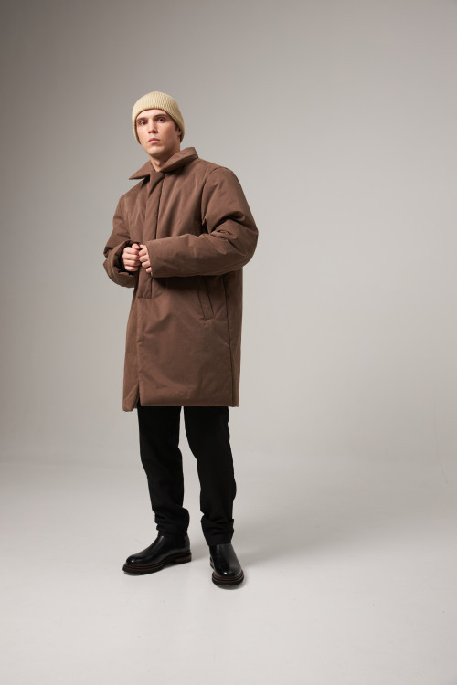 Куртка-тренч Winter, коричневый