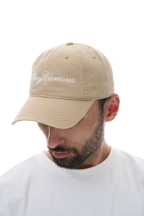 Кепка Stay Curious, бежевый - 3