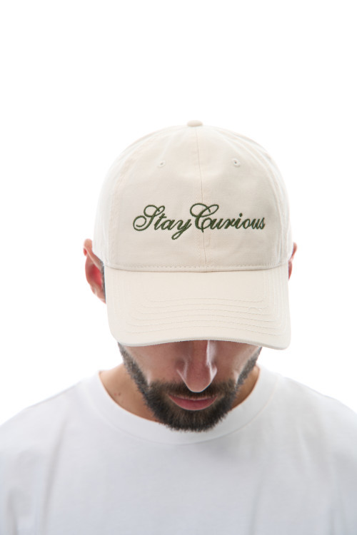 Кепка Stay Curious, молочный - 2