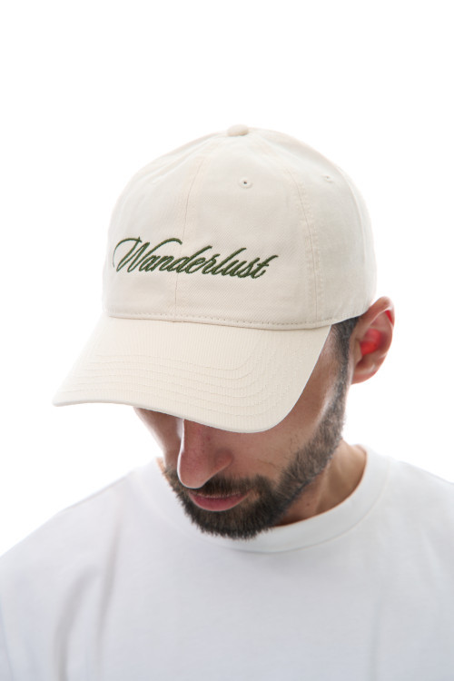 Кепка Wanderlust, молочный
