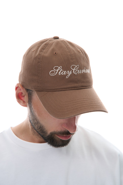 Кепка Stay Curious, коричневый - 2